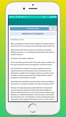 Economics Notes android App screenshot 0